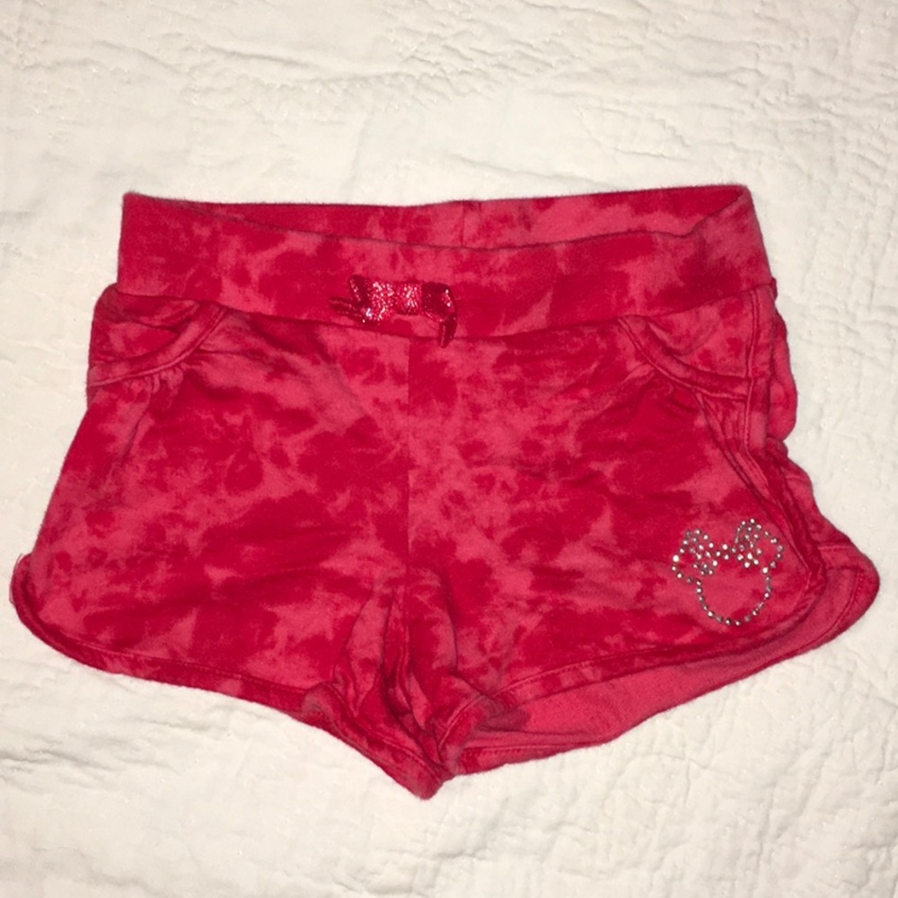Little girls sz 4 Disney Mickey bling shorts